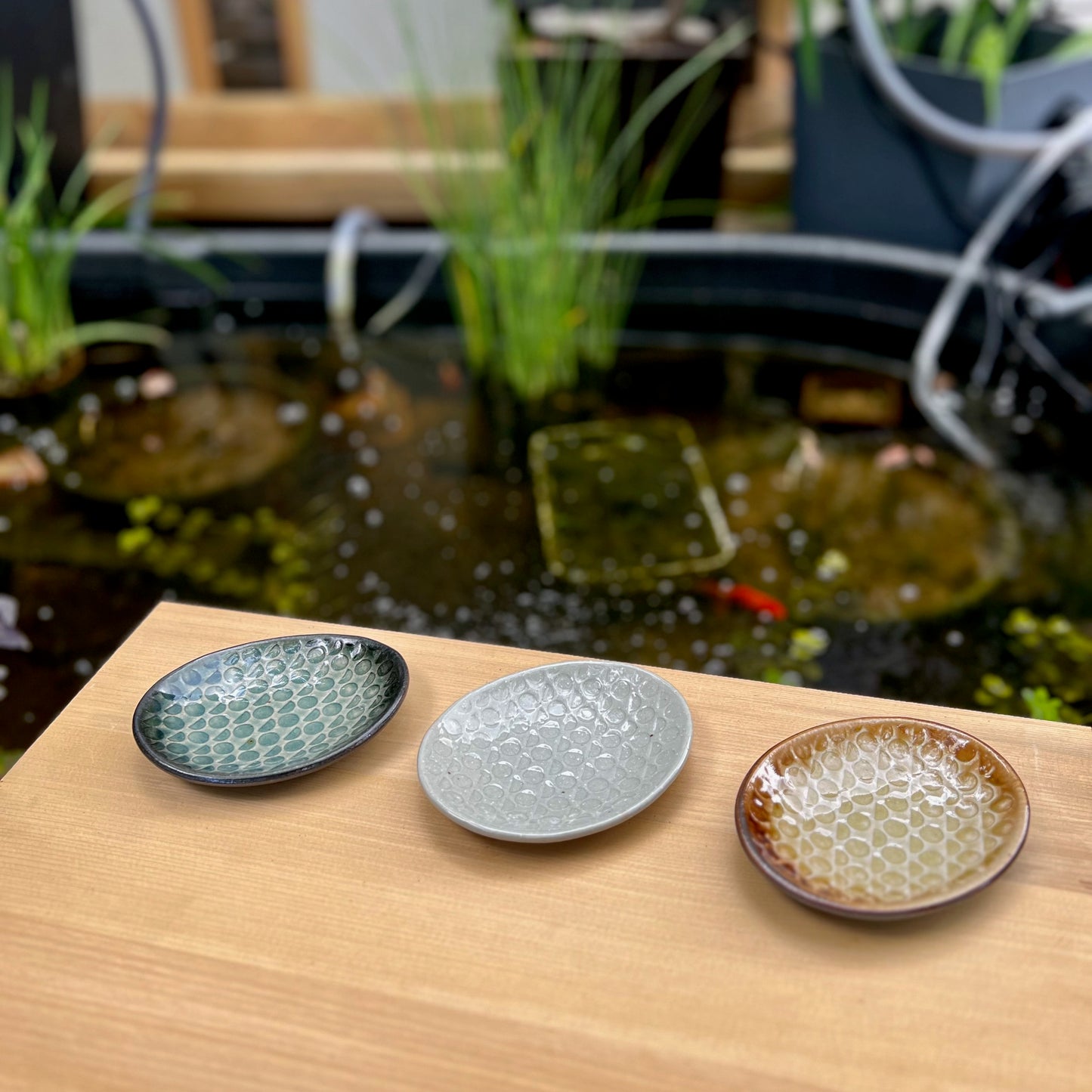 Sun and Moon - Small Flat Dish