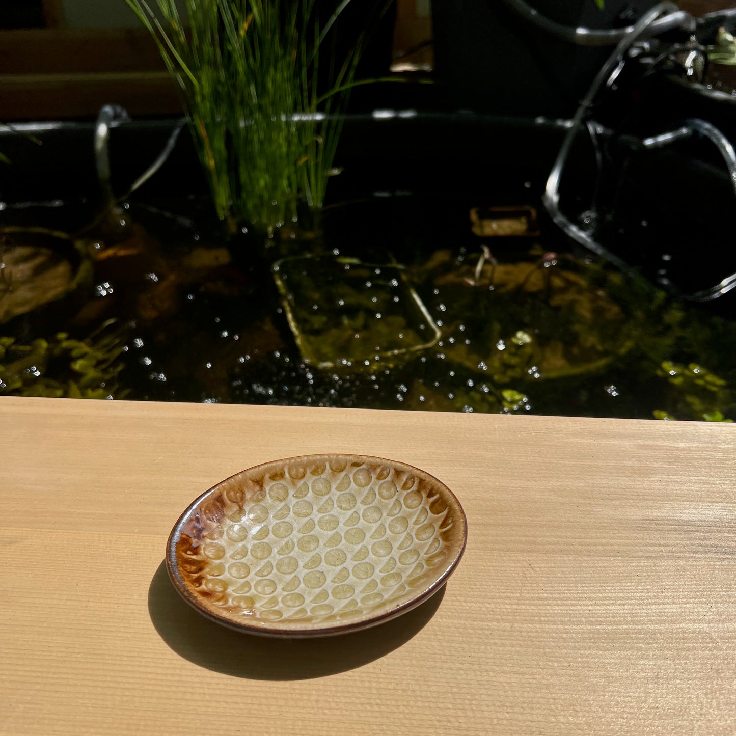 Sun and Moon - Small Flat Dish