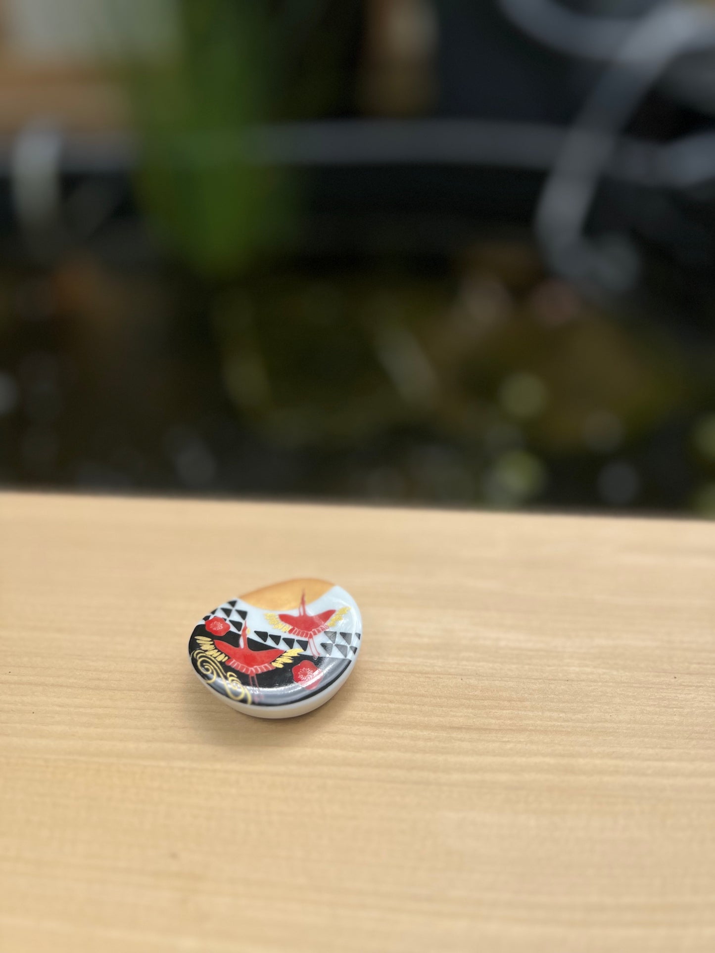 Painted Porcelain Chopstick rests